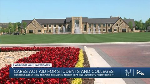 CARES Act aid for students and colleges