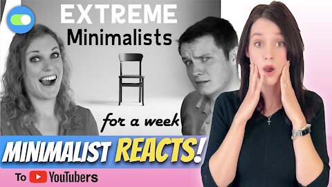 MINIMALIST REACTS 😱 | Going Extreme Minimalist for a Week with Real Organized ​