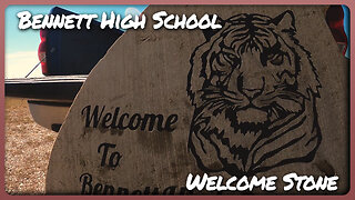 Bennett High School Welcome Stone