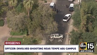 Officer-involved shooting near Tempe ASU