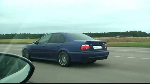 BMW M3 Convertible DKG E92 vs BMW M5 E39 with aftermarket exhaust