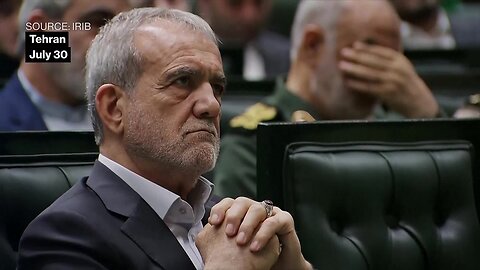 Iran Swears In New President Masoud Pezeshkian