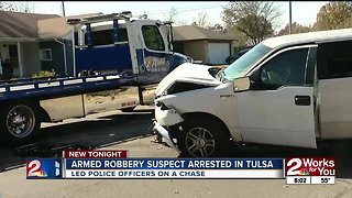 Suspect arrested after leading TPD on pursuit