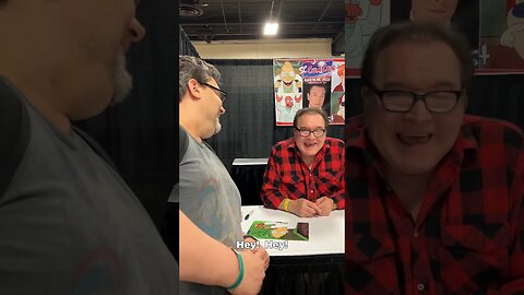 Meeting V/O Actor Billy West at SCComicon