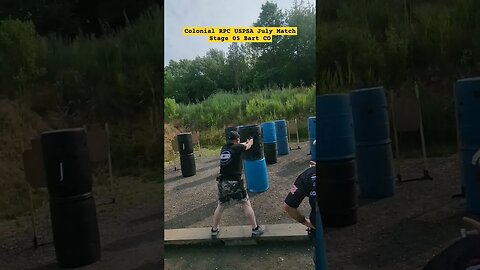 Bart Stage 5 #shorts #unloadshowclear #carryoptics #shooting #competition #competitionpistol
