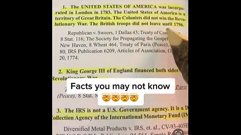 The USA Corporation is British-owned & Incorporated 🔥🔥🔥