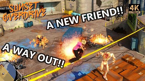 SUNSET OVERDRIVE Playthrough Part 3 - 4K Gameplay (FULL GAME) PC GAME PASS