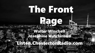 The Front Page - Walter Winchell - Josephine Hutchinson - Lux Radio Theater
