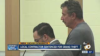 Local contractor sentenced for grand theft