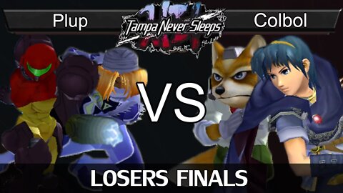 PG|Plup (Fox, Sheik, Samus) vs. SS|Colbol (Fox & Marth) - Losers Finals - TNS 6
