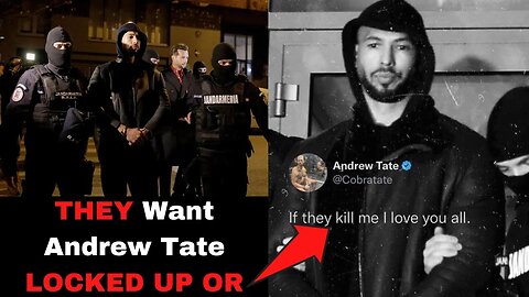 Andrew Tate Detained In Romania! BIG-TECH Is TRYING To CENSOR HIM