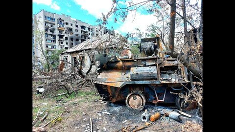 Civilians Fled Ukraine's Shelling of Popasnaya For Safety in Stakhanov, But Ukraine Bombs There Too