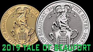 2019 Yale Of Beaufort Silver & Gold Coins Revealed