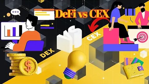 What is the difference between DEXs and CEXs??