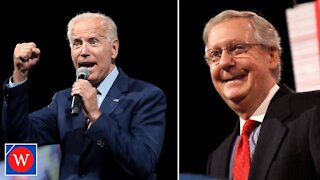 "Digraceful & Disasterous Departure": Mitch McConnell Tears Into Biden For Taliban Takeover.