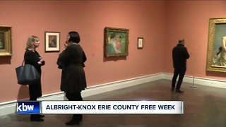 Albright-Knox Art Gallery announces Erie County Free Week