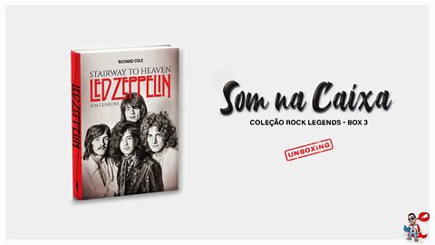 Unboxing Clube Som Na Caixa (Rock Legends) - Box 3 | Pitadas do Sal @Editora Belas Letras