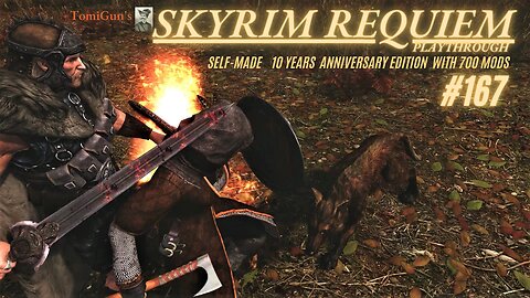 Skyrim Requiem #167: Falskaar - Hunting Trolls, Bears and Wolves on the Way Back to Amber Creek