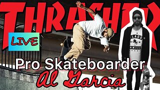 Pro-Skateboarder Al Garcia LIVE with Bill Staxx #sk8 #stateordie #thrasher