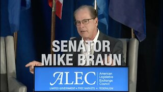 Senator Mike Braun: Fighting Inflation -American Legislative Exchange Council; Nov. 30, 2022
