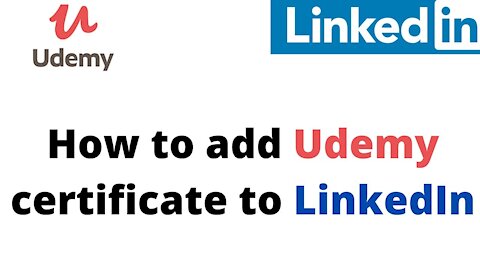 How to add a Certificate to your LinkedIn profile for that great job in 2021