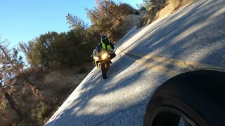 R6PARKER REAR CAM VIEW OF SAIYAN420 RIDE TO NEWCOMBS RANCH EP.86.5