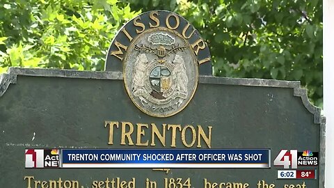 Trenton community shocked after officer was shot