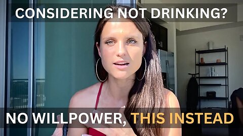 how to stop drinking for good (no willpower, this instead)