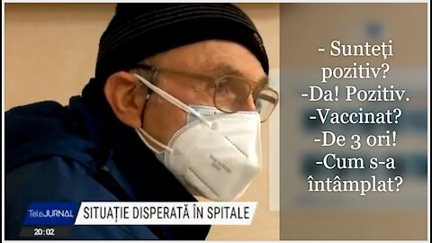 Vaccinat de trei ori și infectat. Filmare TVR - Starea de Libertate