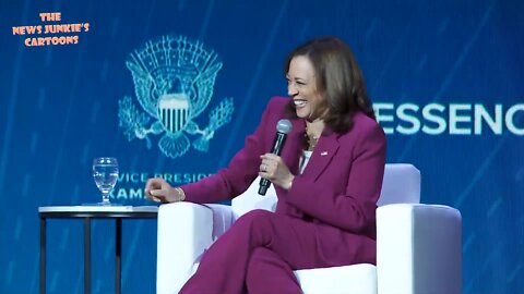 VP Kamala laughs at Americans struggling to afford gas and refers to Biden as "the vice president."