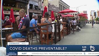 Scripps researchers: COVID deaths preventable