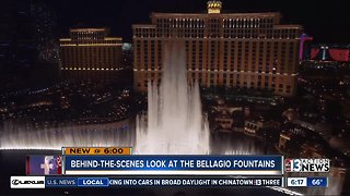 Behind the scenes of the Bellagio fountains