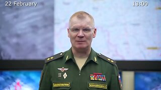 Russian Defence Ministry 22 02 2023 report on the progress of the special military operation