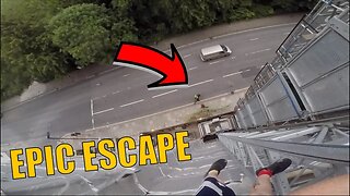 EPIC SECURITY & POLICE ESCAPE FROM MAD CLIMB!