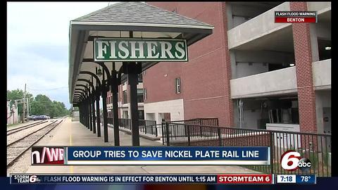 Group tries to save nickel plate rail line