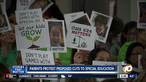 Parents, teachers urge SD Unified to not go through with program cuts