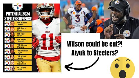 BREAKING NEWS: Russell Wilson out soon?! Aiyuk to Steelers? || NFL news || Mark Lesko Podcast #nfl