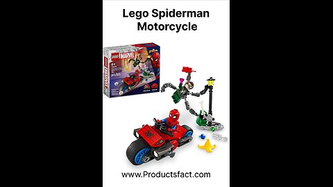 Lego Spiderman Motorcycle