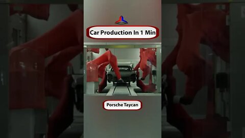 Car Production in 1 Min - Porsche Taycan