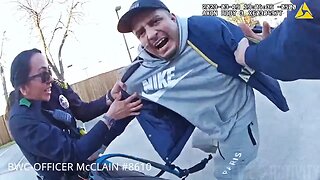 Bodycam Shows Dallas Officer Shooting Armed Suspect During Struggle