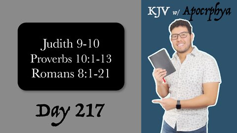 Day 217 - Bible in One Year KJV [2022]