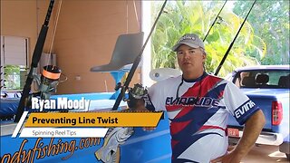 How to use a spinning reel without getting line twist.
