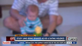 Study links spanking and dating violence