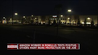 Amazon worker in Romulus tests positive for COVID-19; Other workers want more protection on the job
