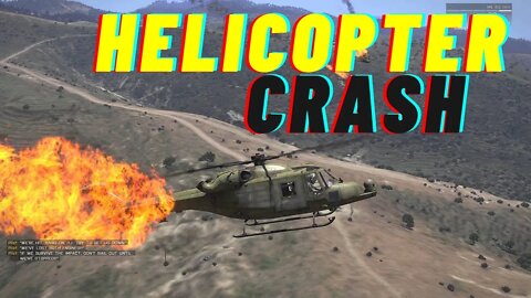 Helicopter crash || Arma 3 gameplay