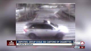 Cigarettes stolen Punta Gorda