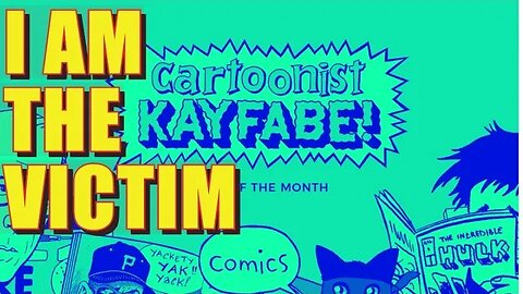 Cartoonist Kayfabe BANS Me For Posting About COMIC BOOKS -- TOTAL SHILLS!