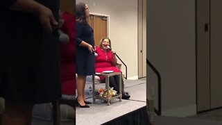 ALVEDA KING sings This little light of mine - unite Georgia conference 10-8-22