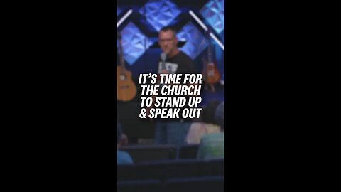 It’s time for the church to stand up & speak out. #shorts