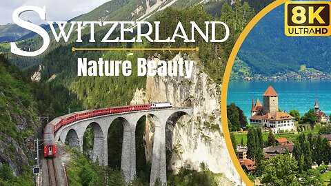SWITZERLAND 4K - Relaxing Music with Beautiful Amazing Nature Video